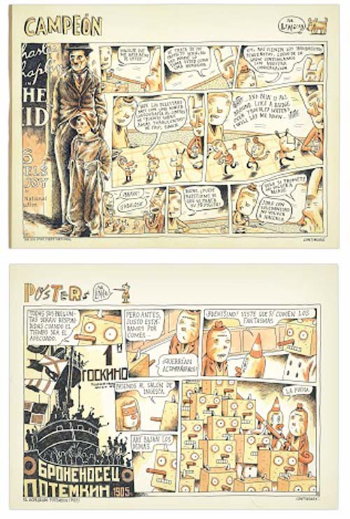 Liniers exhibe «Todo es Macanudo» en el Borges