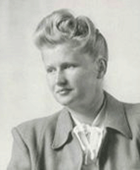 Zofía Anna Hauser de Twardowski (1921 – 2008), primera trabajadora social de Comodoro Rivadavia